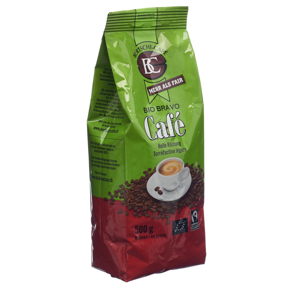 BC CAFE BIO BRAVO grain café entier 500 g