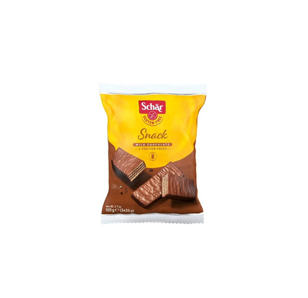 SCHÄR snack a chocolat sans gluten 3 x 35 g