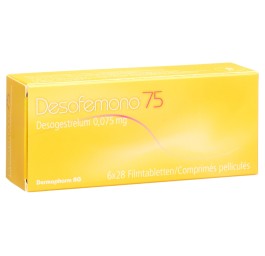 DESOFEMONO cpr pell 0.075 mg 6 x 28 pce
