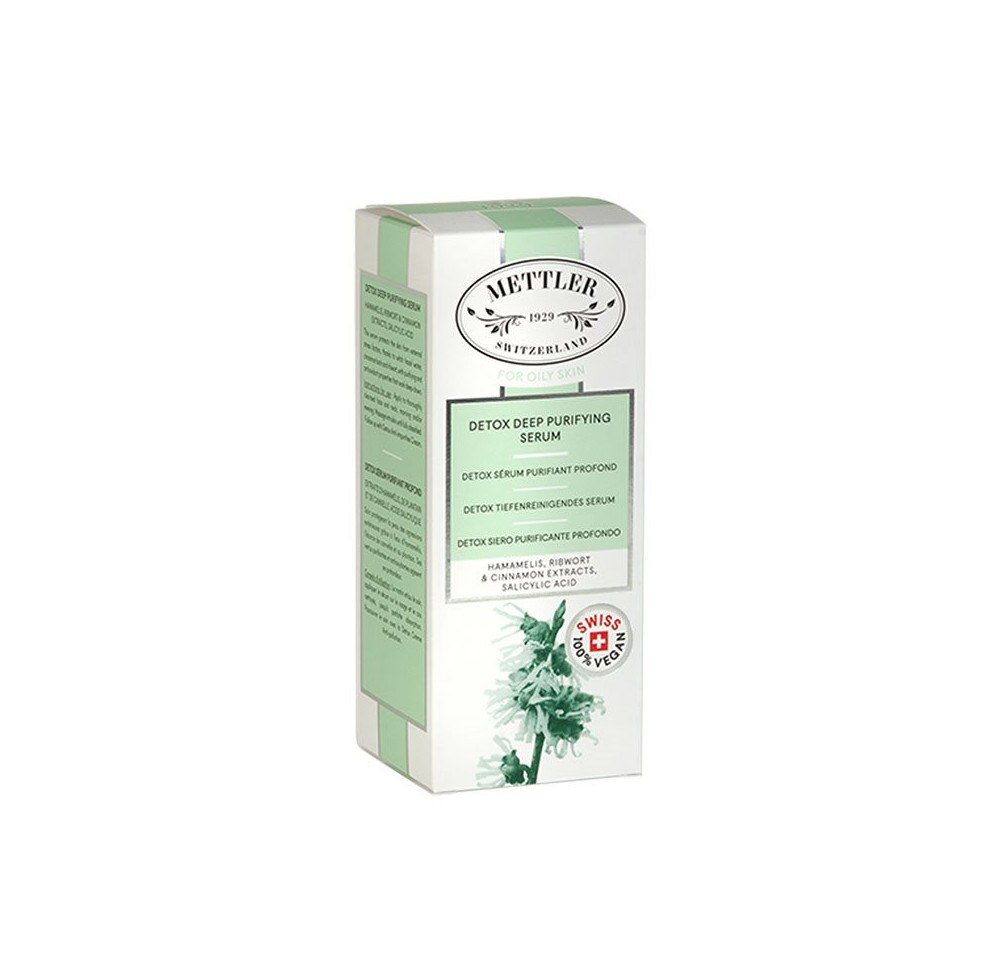 METTLER 1929 Detox sérum purifiant profond 30 ml