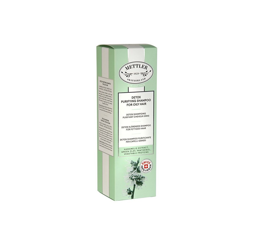METTLER 1929 Detox shampoing puri chev gras 200 ml