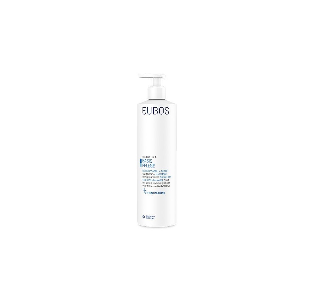EUBOS savon liq non parf bleu doseur 400 ml