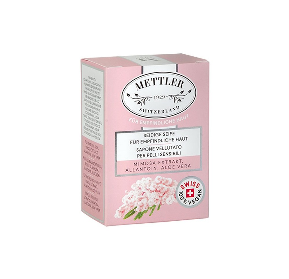 METTLER 1929 savon soyeux peaux sensibles 100 g