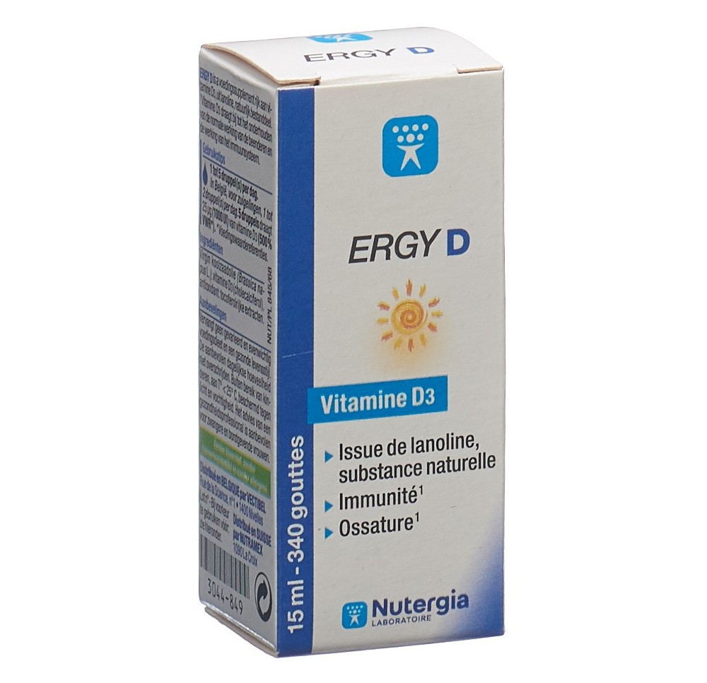 NUTERGIA Ergy D fl 15 ml