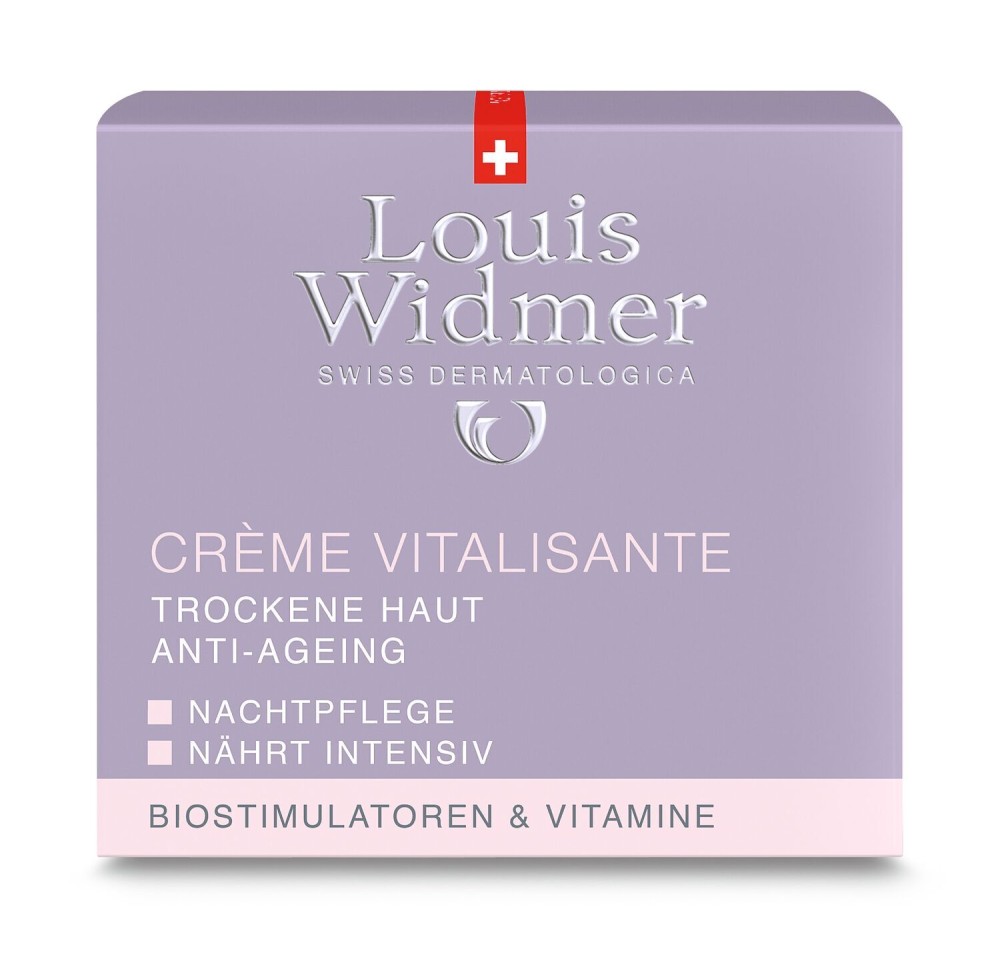 WIDMER crème vitalisante parf (n) 50 ml