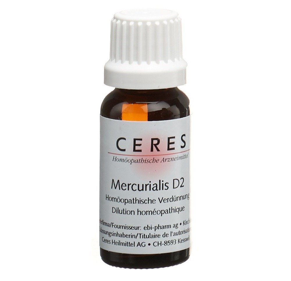 CERES mercurialis 2 D dilution fl 20 ml