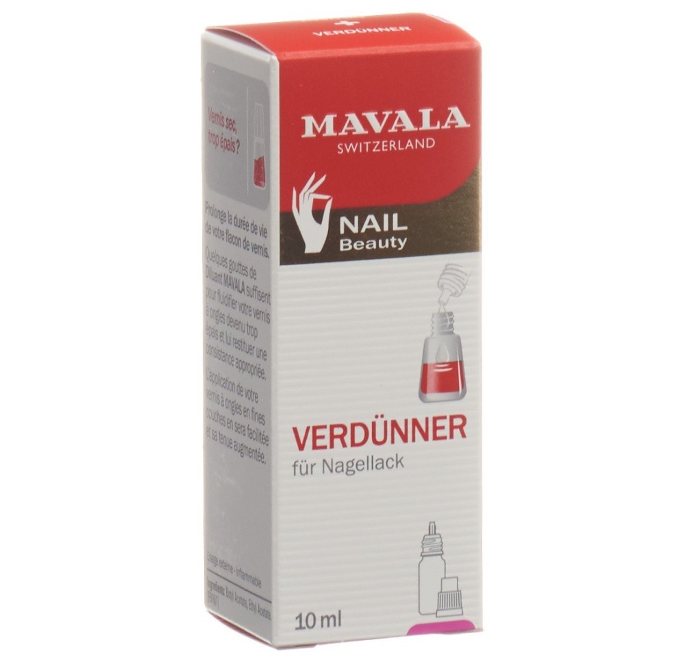 MAVALA diluant pour vernis fl 10 ml