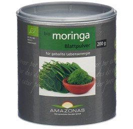 AMAZONAS moringa Bio Blattpulver 100 % pur 200 g