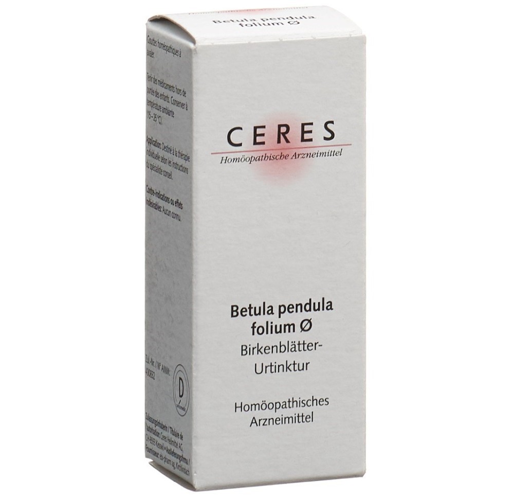 CERES Betula pendula folium teint mère fl 20 ml