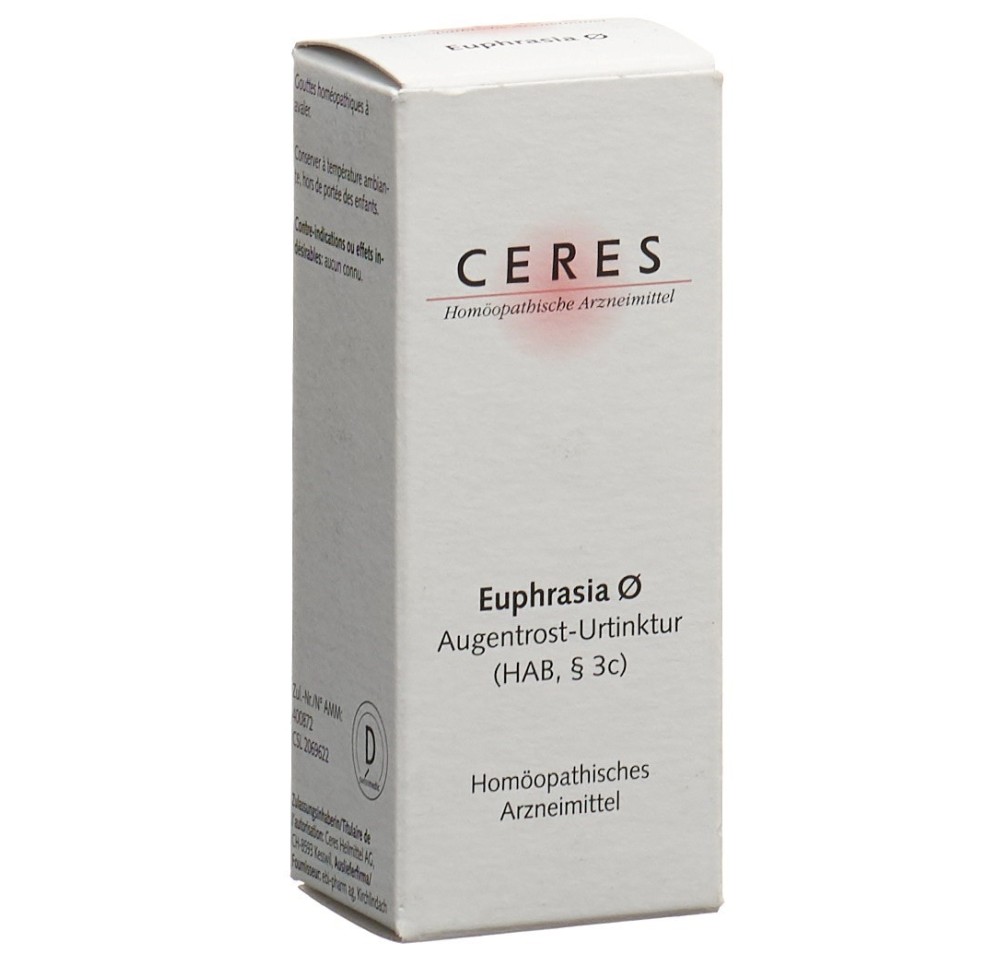 CERES euphrasia teint mère fl 20 ml