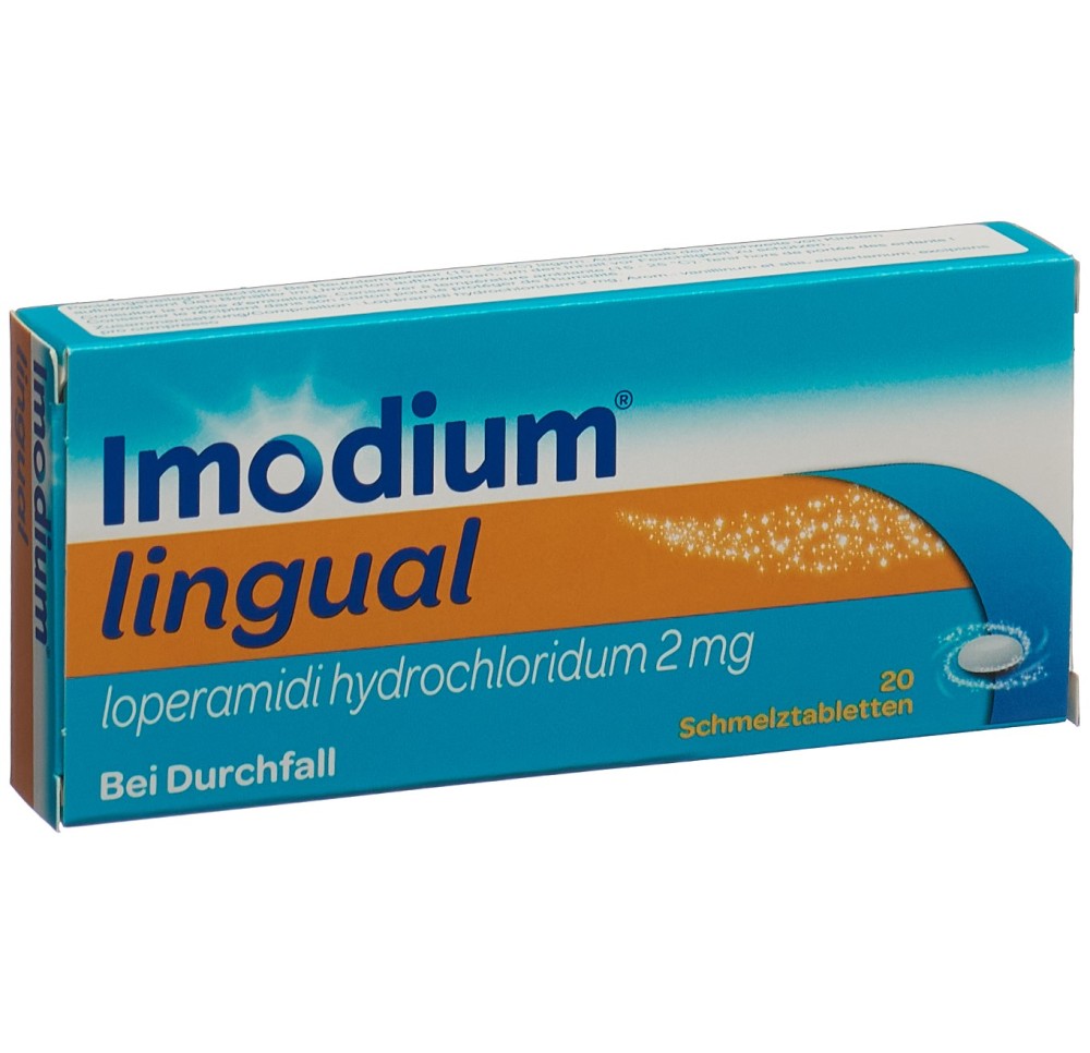 IMODIUM lingual cpr orodisp 2 mg 20 pce