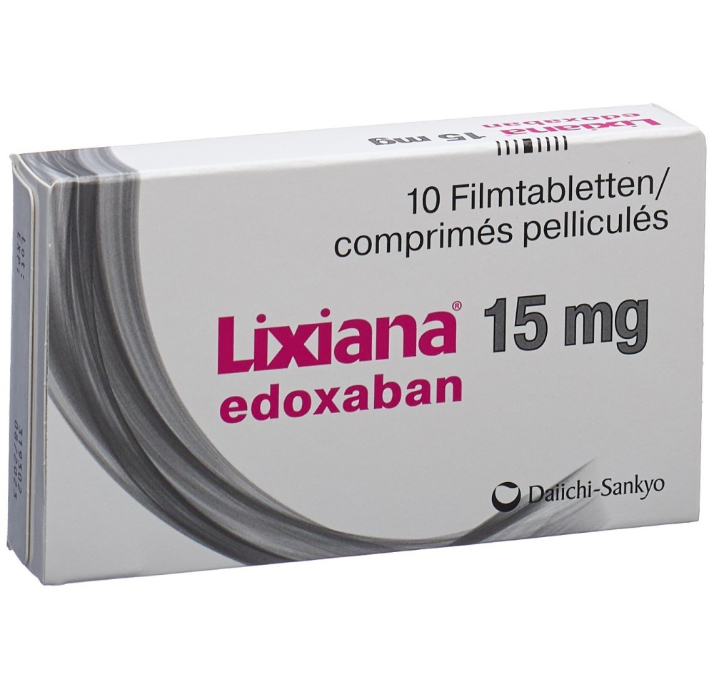 LIXIANA cpr pell 15 mg 10 pce