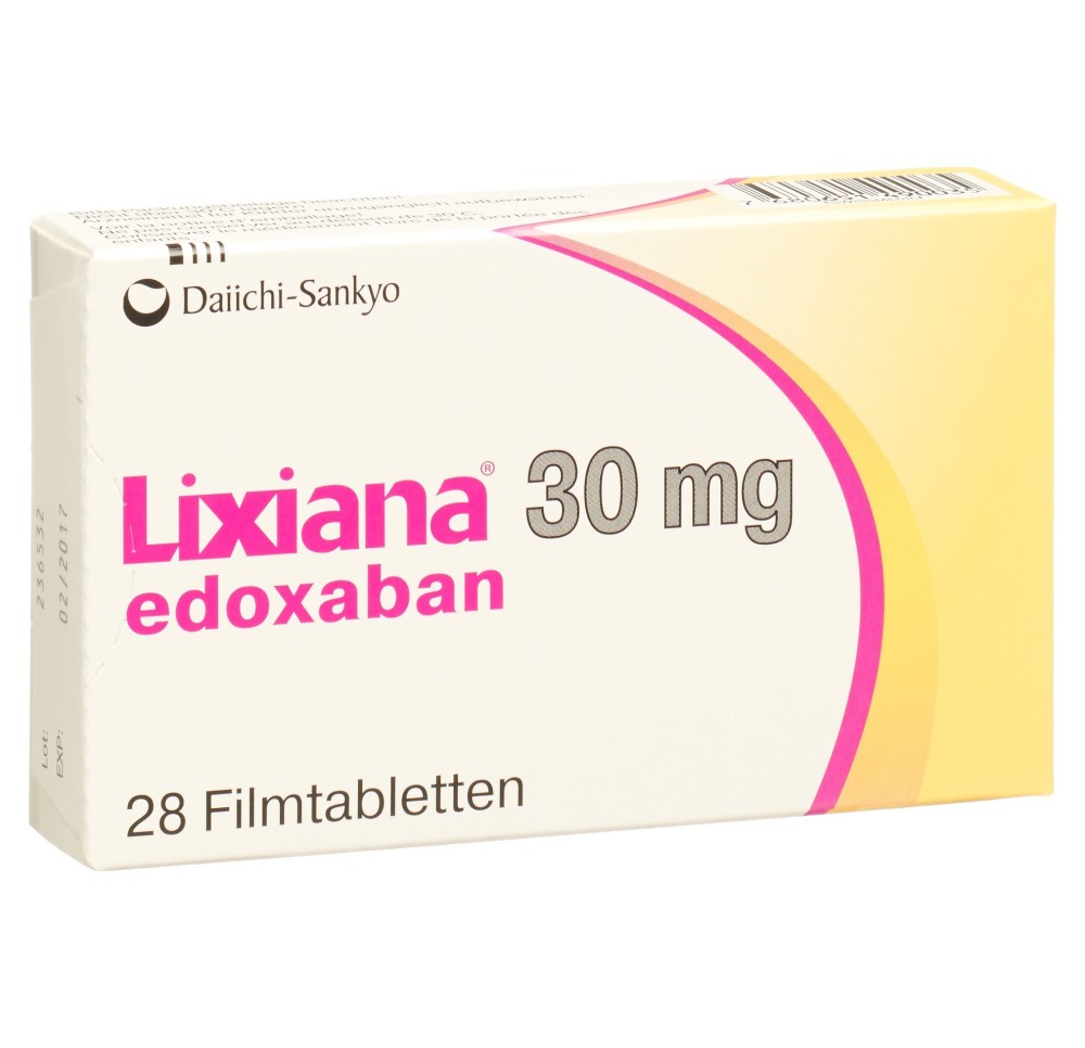 LIXIANA cpr pell 30 mg 28 pce