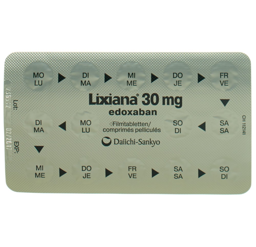 LIXIANA cpr pell 30 mg 98 pce