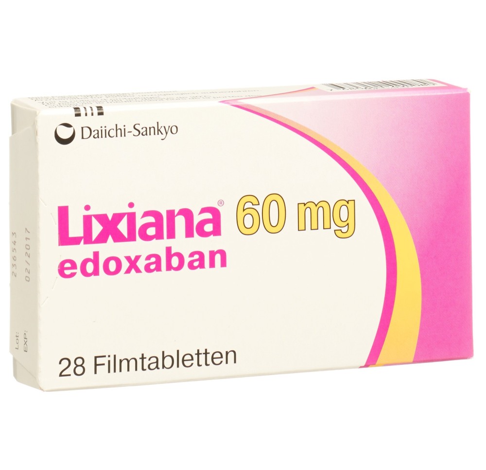 LIXIANA cpr pell 60 mg 28 pce