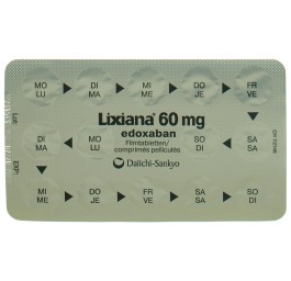 LIXIANA cpr pell 60 mg 98 pce