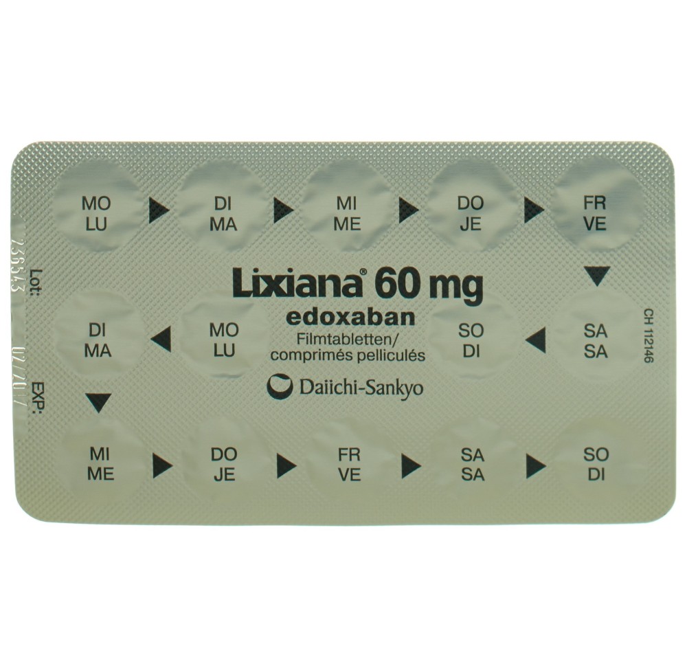 LIXIANA cpr pell 60 mg 98 pce