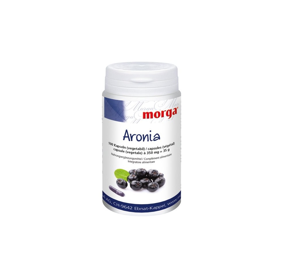MORGA Aronia caps végétal bte 100 pce