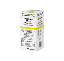BUCCOLAM sol 2.5 mg/0.5ml ser pré 4 pce