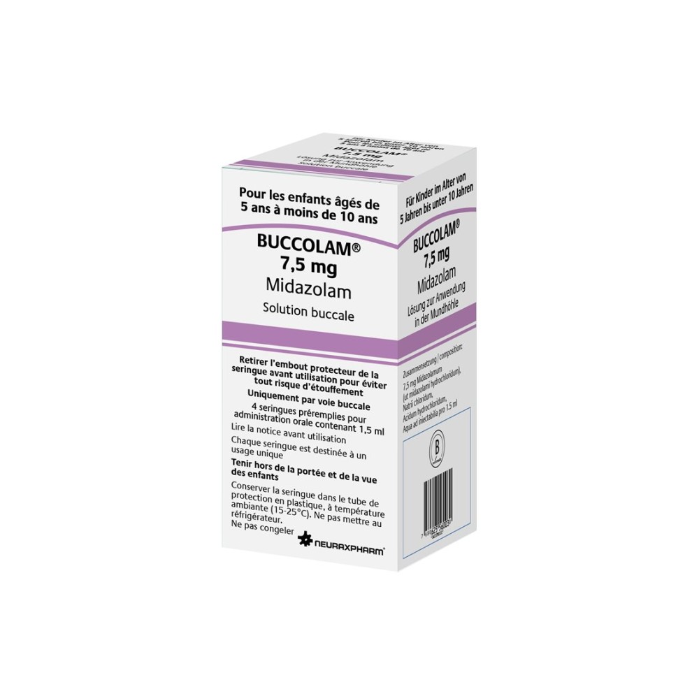 BUCCOLAM sol 7.5 mg/1.5ml ser pré 4 pce