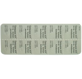 SEQUASE XR cpr ret 150 mg 100 pce