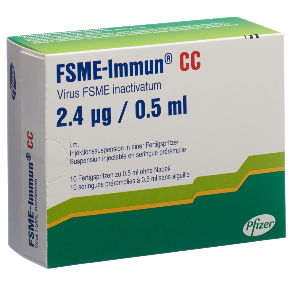 FSME-IMMUN CC susp inj s aiguil 10 ser pré 0.5 ml