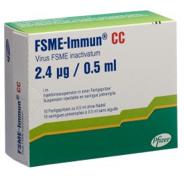 FSME-IMMUN CC susp inj s aiguil 10 ser pré 0.5 ml