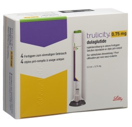 TRULICITY sol inj 0.75 mg/0.5ml styl pré 4 pce