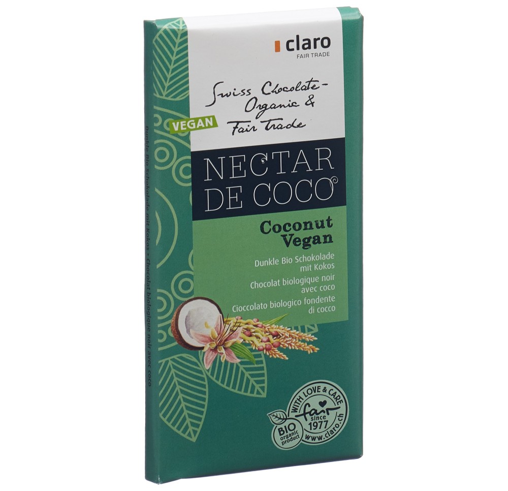CLARO chocolat coco fairtrade bio 100 g