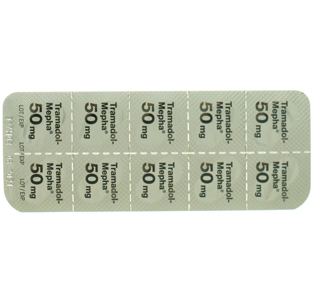 TRAMADOL Mepha caps 50 mg 60 pce