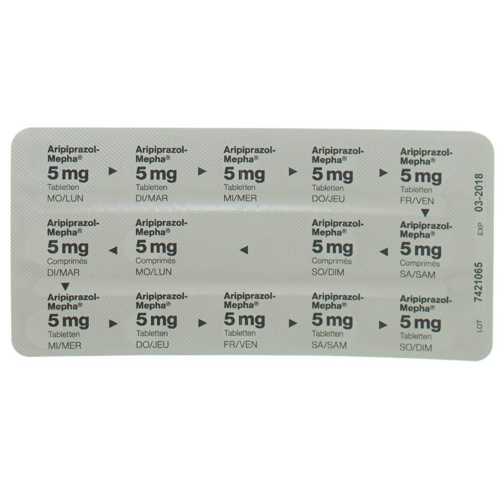 ARIPIPRAZOL Mepha cpr 5 mg 98 pce