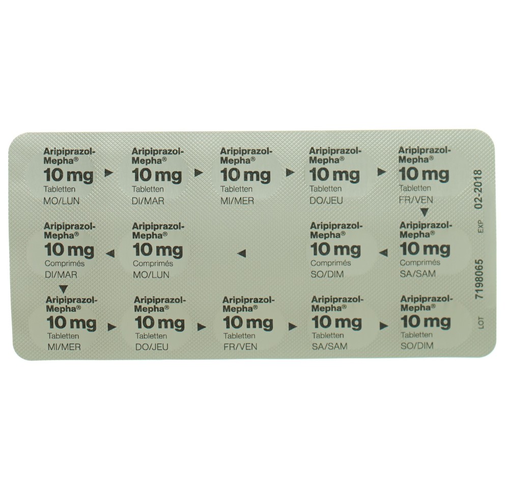 ARIPIPRAZOL Mepha cpr 10 mg 98 pce