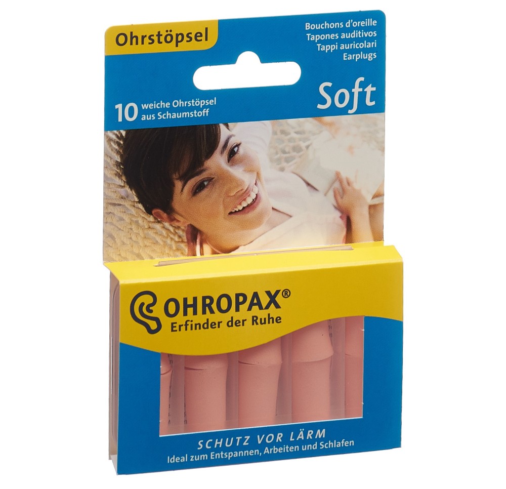 OHROPAX Soft sourdines mousse 10 pce