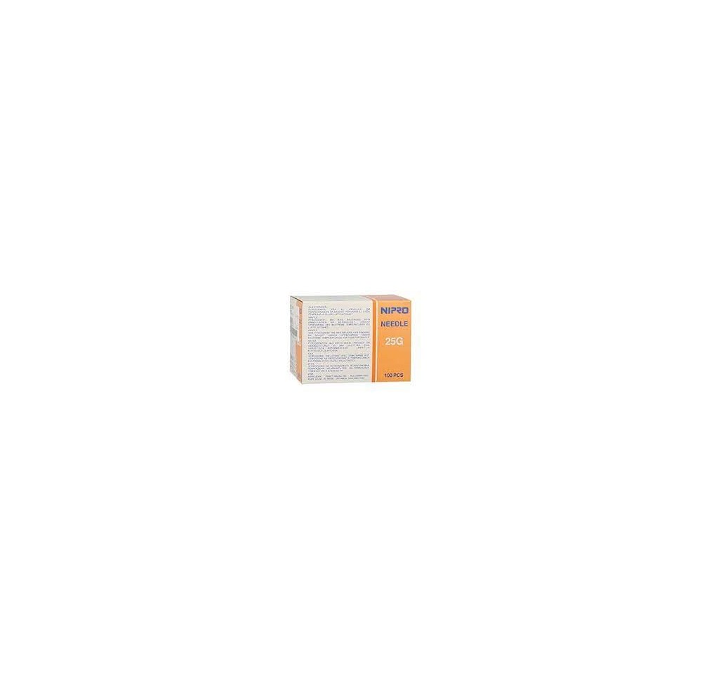NIPRO aiguilles 0.5x25mm 25Gx1" orange 100 pce