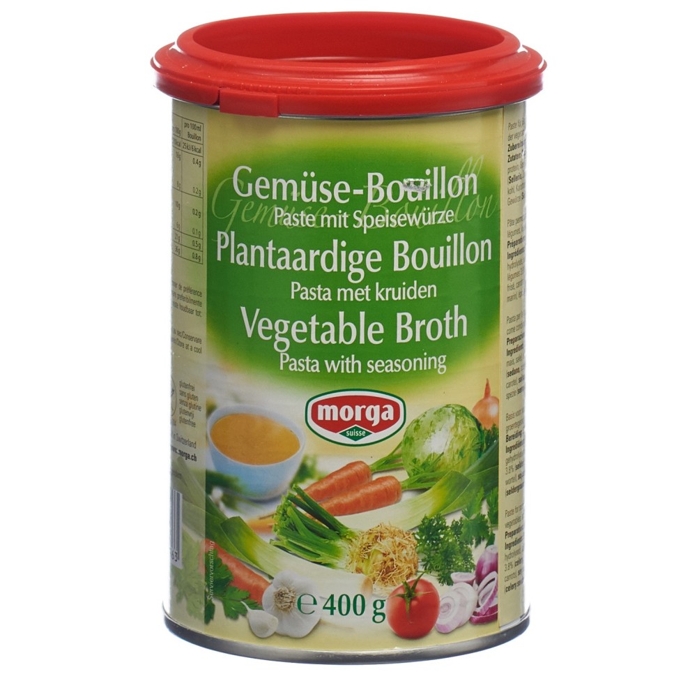 MORGA bouillon légume pâte avec épices 400 g