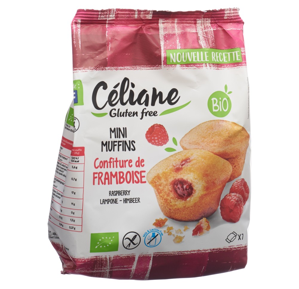 CELIANE moelleux framboise sans gluten bio 200 g