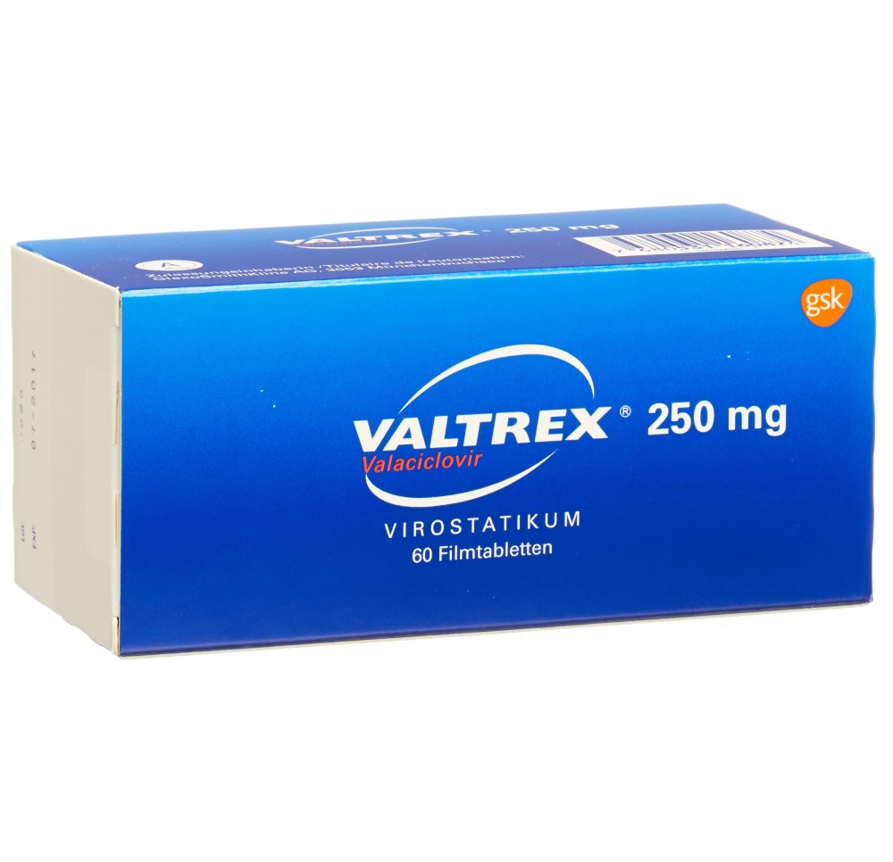 VALTREX cpr pell 250 mg 60 pce