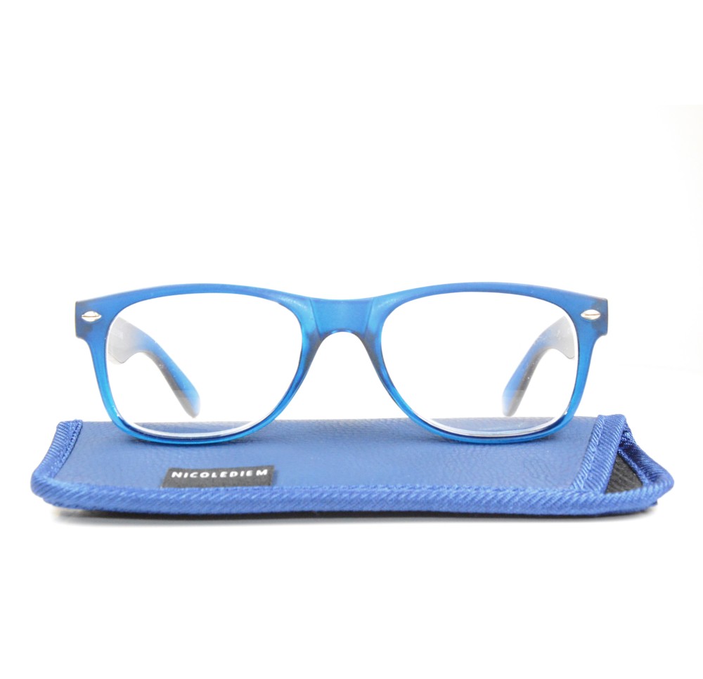 NICOLE DIEM lunettes lecture 3.50dpt Act bleu
