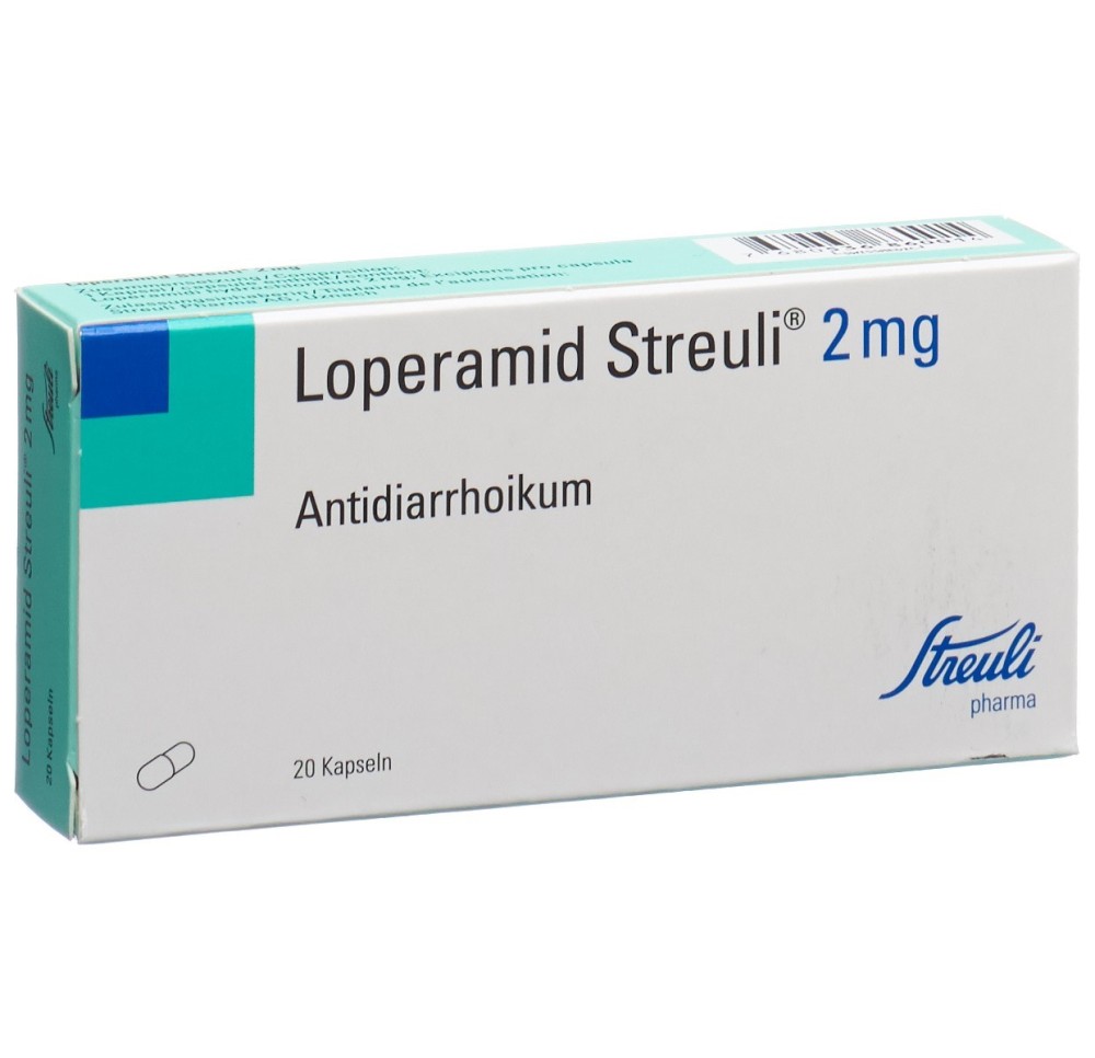 LOPERAMIDE Streuli caps 2 mg 20 pce