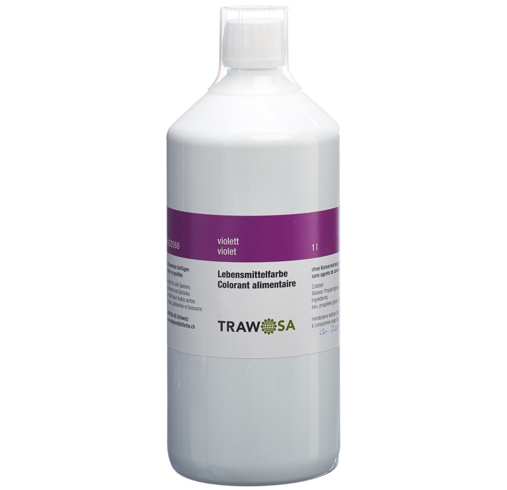 TRAWOSA colorant alimentaire violet 1000 ml