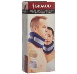 GIBAUD collier C2 7.5cm Gr1 29-34cm évolutif