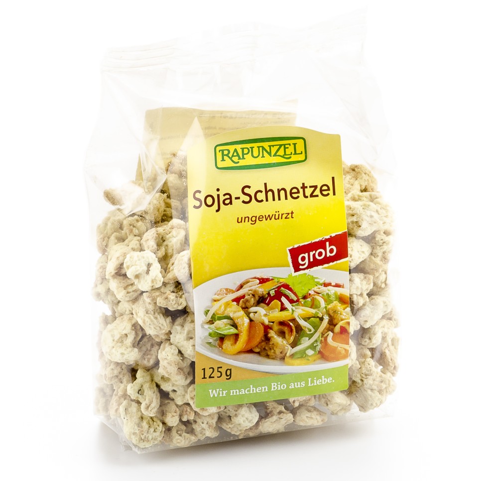 RAPUNZEL schnetzel de soja gros sach 125 g