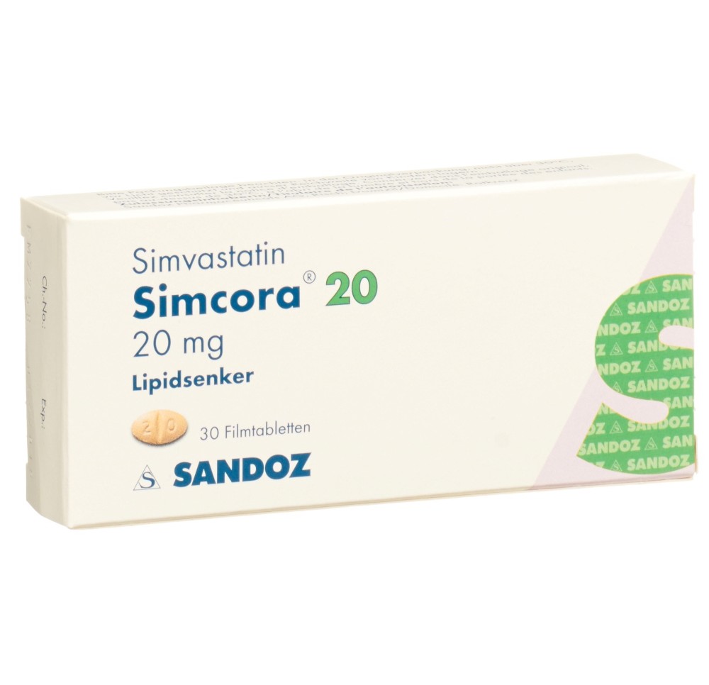 SIMCORA cpr pell 20 mg 30 pce