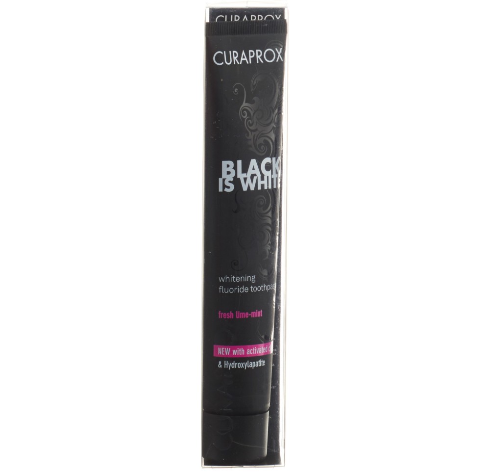 CURAPROX Black is white dentifrice tb 90 ml
