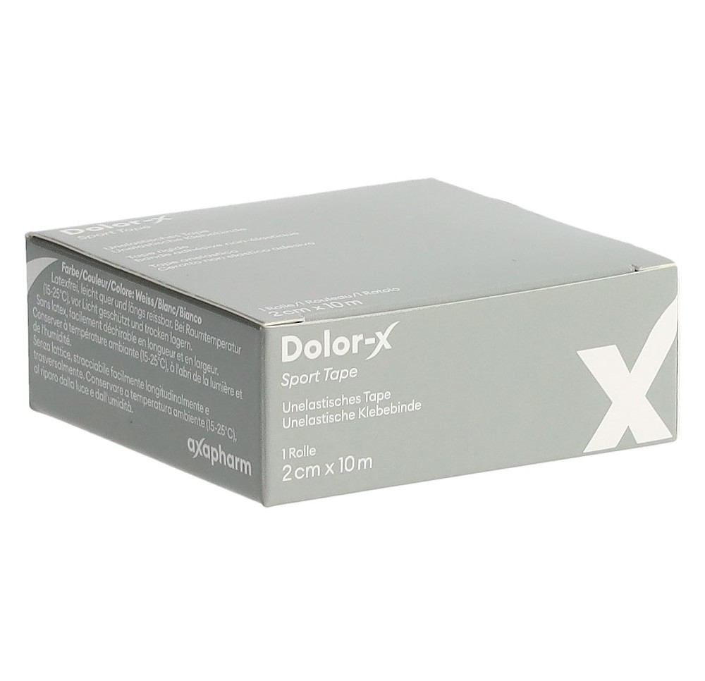 DOLOR-X Sport Tape 2cmx10m blanc