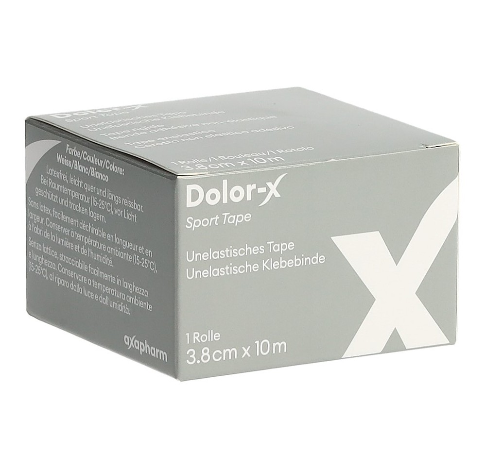 DOLOR-X Sport Tape 3.8cmx10m blanc