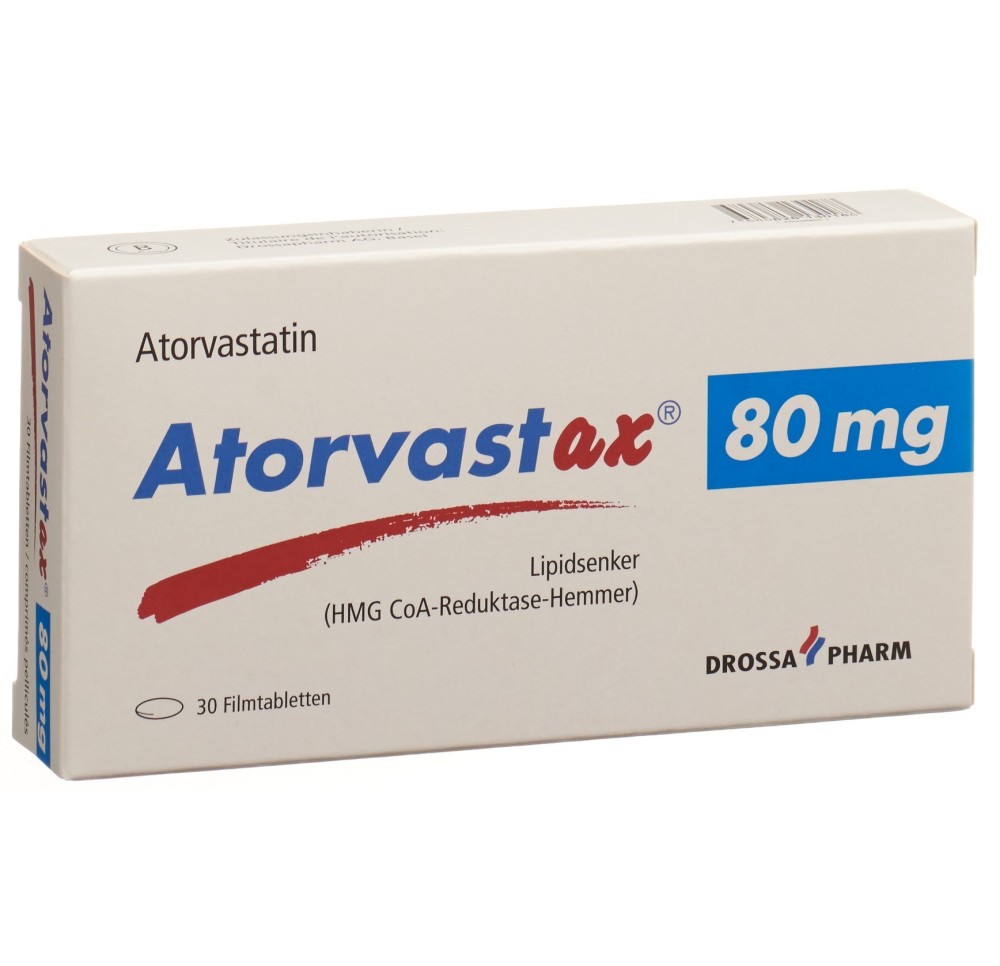 ATORVASTAX cpr pell 80 mg 30 pce
