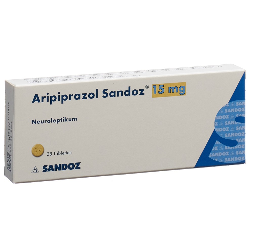 ARIPIPRAZOLE Sandoz cpr 15 mg 28 pce