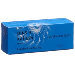 PLUS KALIUM retard cpr ret 600 mg 40 pce