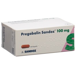 PREGABALINE Sandoz caps 100 mg 84 pce
